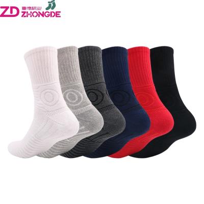 China Anti Bacterial Quick Dry Custom Thick Anti-Slip Terry Cushion Inside Bamboo Merino Wool Increasing Socks Unisex Price for sale