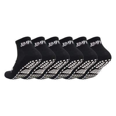 China High Quality Non-slip Wholesale Breathable Logo Trampoline Park Grip Socks OEM Custom Made for sale