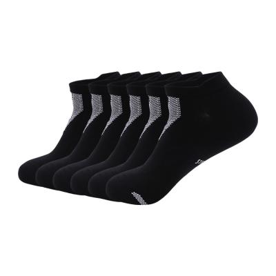 China Antibacterial Men Fashion Ankle Sport Socks Breathable Low Cut Reinforced Seamless Sport Women Socks For Summer for sale