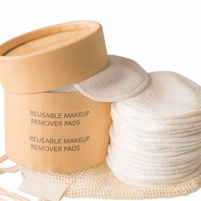 China Daily Cleansing Makeup Remove Pads Bamboo Facial Cleansing Cotton Pads Daily Cleansing for sale