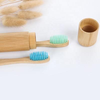 China Eco Friendly Sustainable Travel Toothbrush Case Disposable Hot Selling Bamboo Case For Toothbrush for sale