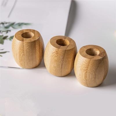 China Sustainable Biodegradable And Eco-Friendly Bamboo Toothbrush Holder Private Label Private Label Logo for sale