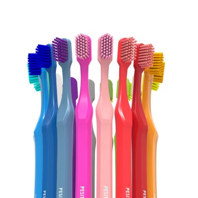 China Oral Hygiene Best Selling Pesitro 6580 Ultrasoft Adult Toothbrush 0.10mm Filament to Rival 5460 Toothbrush for sale