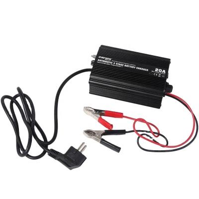 China Standard Battery 3 Stage 12V 20A Lead Acid Battery Charger for sale