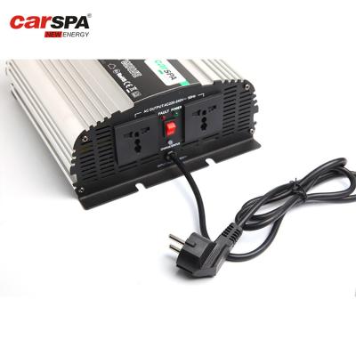 China Car UPS Pure Sine Wave DC 12V To AC 220V 1000W Power Inverter With Display for sale