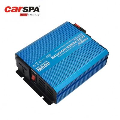 China Pure Aluminum Sine Wave Power Inverters 400W USB Port 12VDC to 220VAC 400 W.P. 400 for sale