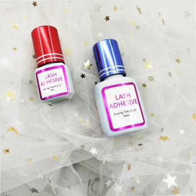 China Lovebeauty Eyelash Extension Glue Bottle Whips Vegan Eyelash Glue Clear Wick Glue Custom Vegan Eyelash Adhesive for sale