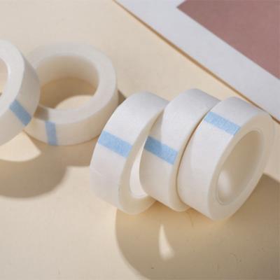 China Wick Tape Fabric Eyelash Tape Adhesive Nonwoven Textiles And Breathable Eyelash Extension Tape for sale