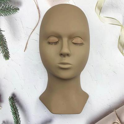 China Other Professional Manikin Head For Eyelash Practice Training Manikin Rubber Head for sale