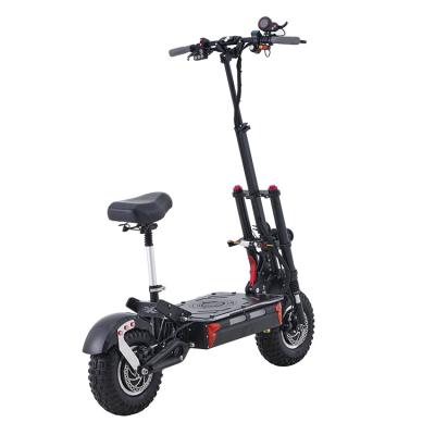 China Large 72v Unisex Adult 8000 Watt Motor 95-120km Double Electric Scooter Long Range High Speed ​​Offroad E 8000w Big Tire for sale