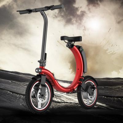 China Matel 2020 Newest Model Folding Cycle Bike 350W Electric Bicycle for sale