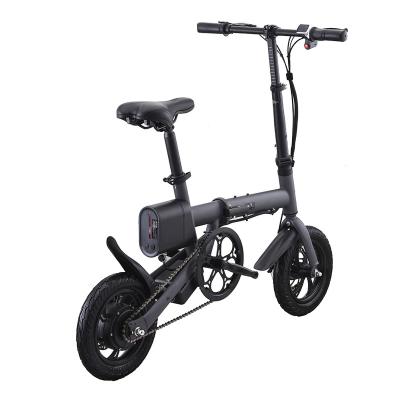 China hot sale new design unisex cheap 12 inch adult foldable folding 250w electric bike for adult from china factory for sale