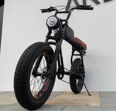 China 1000w 48v Road Bicicleta Electrica Mountain Ebike Unisex Fat Tire 73 Retro Vintage Electric Bike Dirt E Bike for sale