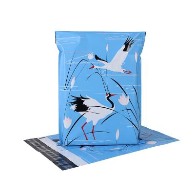 China Printed Strong Adhesive Delivery Envelope Post Office Parcel Mailing Mailing Bags Blue Pink Self Adhesive Custom Mailing Mailing Bag Poly Mailing Bags for sale