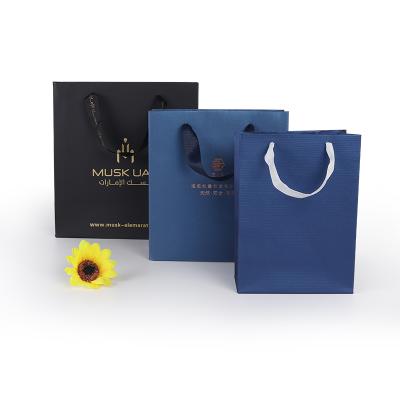 China Wholesale Biodegradable Cheap Custom Design Your Own Logo Shopping Paper Bags With Handle for sale