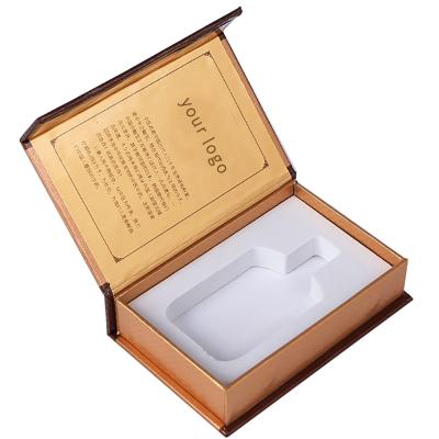 China Custom Magnetic Hair Extension Gift Box Closure Cardboard Disposable Eco-friendly Stocked Biodegradable Paper Packaging Magnetic Box Small For Gift Packing for sale