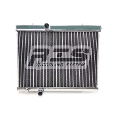 China Aluminum Alloy Radiator Speed ​​Up Heat Dissipation For PEUGEOT 206 307 2Row 395*548*40mm 2Row for sale