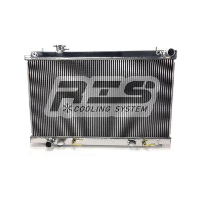 China Aluminum Alloy Radiator Speed ​​Up Heat Dissipation For NISSAN 300Z 350Z 370Z 2Row 400*738*40mm 2Row for sale