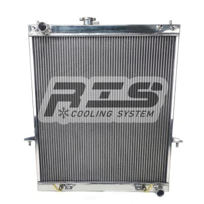 China Cooling Aluminum Alloy Radiator For Nissan Patrol Y61 4.8L TB48 2002-2005year 3Row 52mm 625*590*52mm 3Row for sale