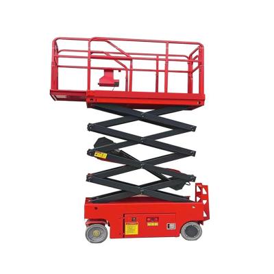 China Machinery Strong Power AC Motor Extendable Platform 8 Meters Electric Forklift Scissor Lift Table for sale