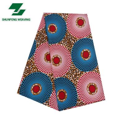 China Wholesale Anti-Static Most Popular 100% Wax Print Africa Cotton Polyester Java Print Fabric for sale