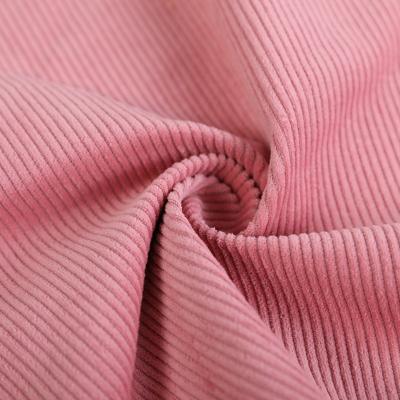 China New Design Solid Color Cotton Fabric Corduroy Cotton Cloth Textile Bedding Anti-static Pure Durable Woven Cotton Fabric for sale