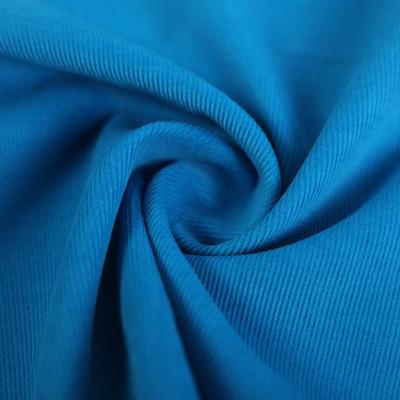 China Top Selection Woven Apparel Fabric Corduroy Anti-Static Without Stretch Solid Color 100% Pure Cotton Fabric for sale