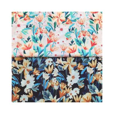 China New Type Suppliers Simple Shrink-Resistant Lightweight Digital Printing Breathable 100 Percent Ramie Linen Fabric for sale