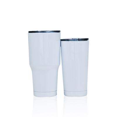 China Low MOQ Reasonable Price Sustainable Stainless Steel Tumbler Sublimation Travel Car Mug Made In China for sale