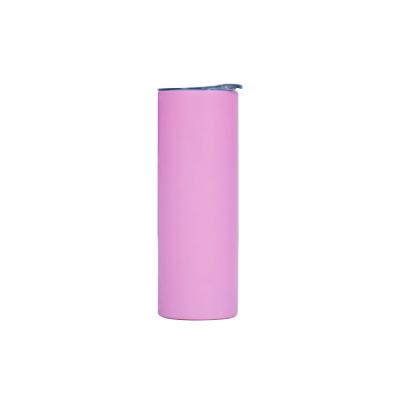 China Viable In Stock Blank Sublimation Straight Rocker Arms Blank Tumblers For Stainless Steel Tumbler With Lid for sale