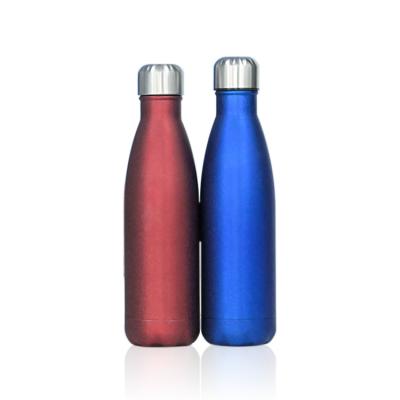 China Good Quality Cola Shape Water Bottle Tumbler Stainless Steel Double Wall Cola Water Bottle Tumbler Viable Factory Wholesale for sale