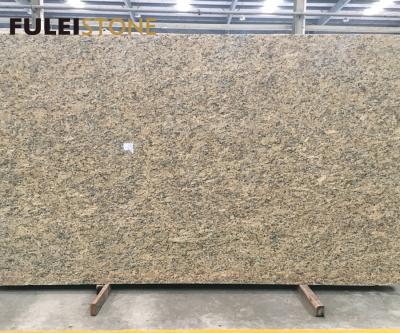 China Modern Natural Granite Dark Yellow Granite Slab Santa Cecilia Decoration Building Material for sale