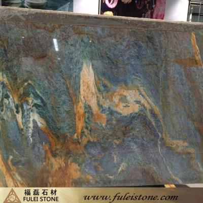 China Beautiful interior and exterior decoration building material Louis Granite blue for sale