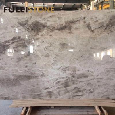 China Gray Marble Slab Diana Gray High Quality Veined Marble Flooring Beautiful for sale