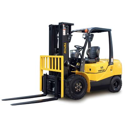 China Best Selling High Efficiency 2023 Forklift 2 Ton 2.5 Ton Diesel Forklift Automatic Transmission With Sideshifter Container Forklift for sale