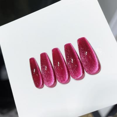 China VANDONNIE Eco-Friendly Wholesale Nail Supplies Private Label Vegan Soak Off UV Color Cat Eye Gel Polish Magnetic Pretty for sale