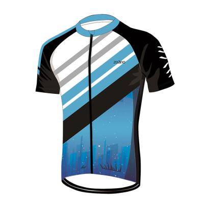 China Hot Selling Man Mountain Bike Tank Tops Breathable Cycling Short Sleeve Mountain Bike Neck Tank Top Round Design for sale