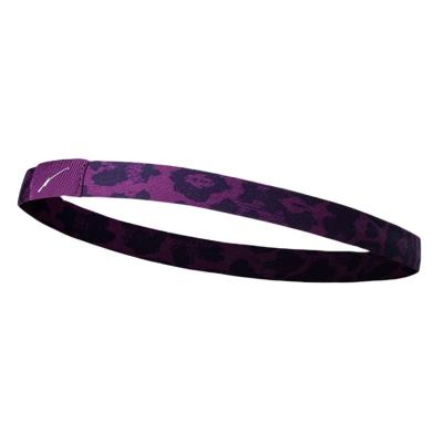 China 100% Polyester Sports Thin Headbands Skinny Sports Hair Bands For Hair And Elastic Silicone Grip Exercise Bands For Boys Women Men for sale