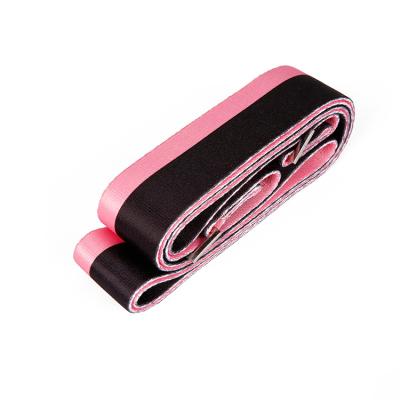 China High Quality Fitness Elastic Yoga Belt Stretch Mat Strap Belt Adjustable Sports Yoga Belt Accept Customzied Size for sale