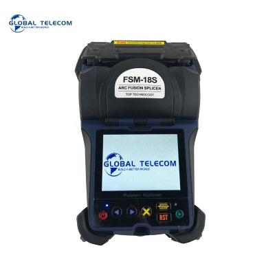 China FTTH Mini Plug Fusion Splicer Machine Fiber Arc Fusion Splicer Machine FSM-18S Fusion Splicing Clamp for sale