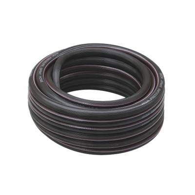 China HL-C6 PVC Top Black Gray Five Layers Italy Plascic Hydraulic Hose High Pressure PVC Spray Hose For Water for sale