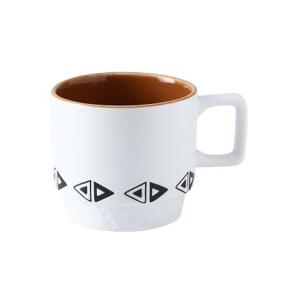 China Viable Simple Set Mug Office Cup Coffee Mug Ceramic Milk Mug for sale