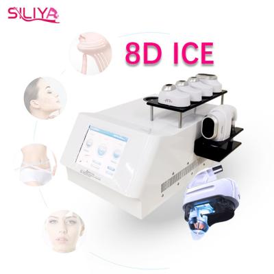 China New technology hifu machine three cartridges portable 5D ice HIFU hifu ultrasound for sale