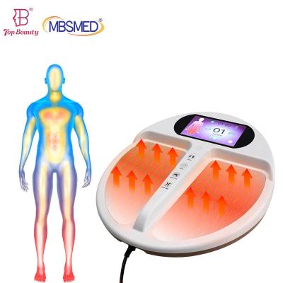 China Foot Massage Shiatsu Infrared Electric Heating Foot Massager Equipment Vibrating Electric Machine Deep Kneading Foot Massager for sale