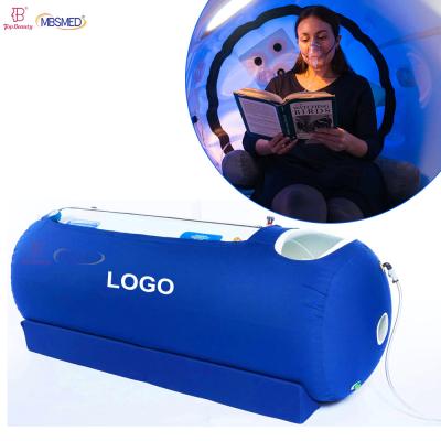 China Soft Chamber Lying Type Hyperbaric Oxygen Therapy With 90% ± 5 Oxygen Concentration for sale