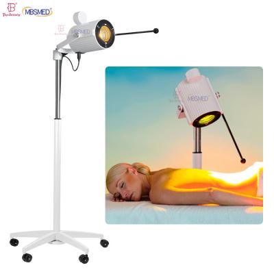 China Infrared Heat Lamp For Body Or Pain And Muscle Aches Therapy Adjustable Red Light Standing Lamp Set for sale