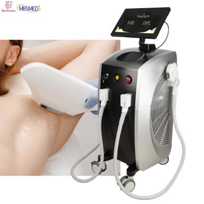 China 2 In 1 NIR Skin Tightening DPL IPL Hair Removal Acne Removal BBL Skin Rejuvenation Equipment for sale