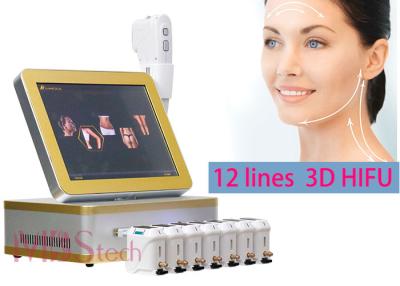 China 3.0mm 4.5mm Skin Tightening Weight Loss HIFU RF Machine for sale