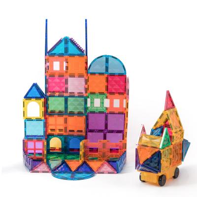 China 3D Eco - Friendly Material Magnetic Building Blocks Stem Educational Magnetic Toys for sale