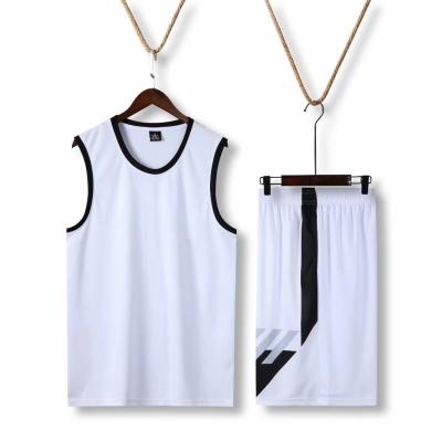 China 2021 New Customs Summer Short Sleeve Design Basketball Tank Top Antibacterial Reversible for sale